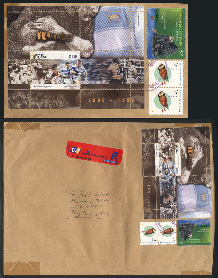 Lot 1196 - Argentina souvenir sheets - Guillermo Jalil - Philatino Auction # 2342 ARGENTINA: General auction with very low starts! Lot 1196 - Argentina souvenir sheets - Guillermo Jalil - Philatino Auction # 2342 ARGENTINA: General auction with very low starts!