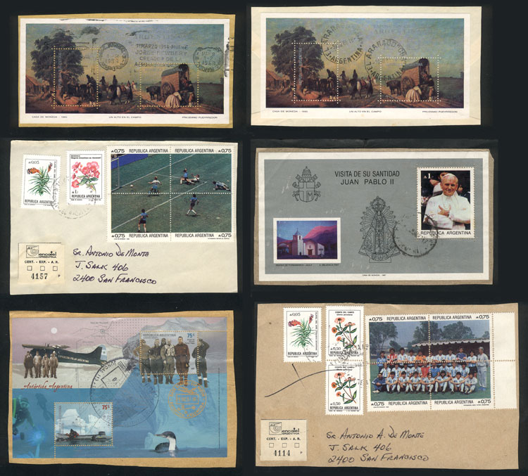 Lot 1326 - Argentina Lots and Collections -  Guillermo Jalil - Philatino Auction # 2342 ARGENTINA: General auction with very low starts!