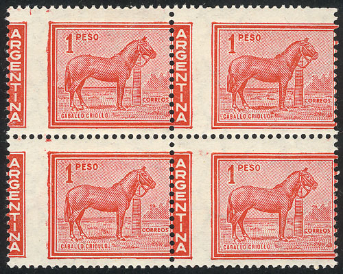Lot 818 - Argentina general issues -  Guillermo Jalil - Philatino Auction # 2342 ARGENTINA: General auction with very low starts!