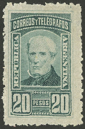 Lot 258 - Argentina general issues -  Guillermo Jalil - Philatino Auction # 2342 ARGENTINA: General auction with very low starts!