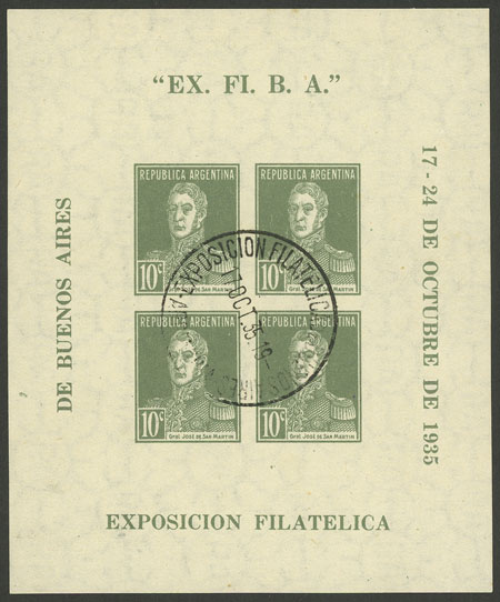 Lot 1158 - Argentina souvenir sheets - Guillermo Jalil - Philatino Auction # 2342 ARGENTINA: General auction with very low starts! Lot 1158 - Argentina souvenir sheets - Guillermo Jalil - Philatino Auction # 2342 ARGENTINA: General auction with very low starts!