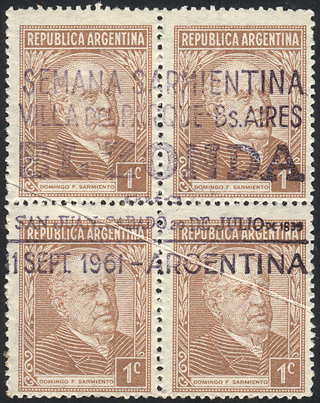 Lot 535 - Argentina general issues - Guillermo Jalil - Philatino Auction # 2342 ARGENTINA: General auction with very low starts! Lot 535 - Argentina general issues - Guillermo Jalil - Philatino Auction # 2342 ARGENTINA: General auction with very low starts!