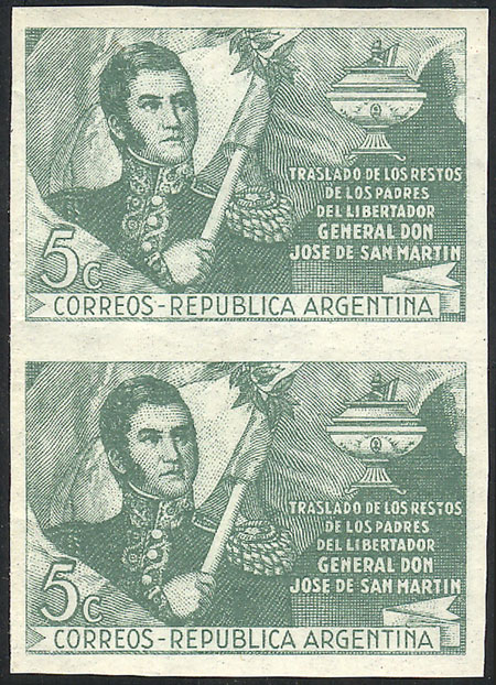 Lot 698 - Argentina general issues -  Guillermo Jalil - Philatino Auction # 2342 ARGENTINA: General auction with very low starts!