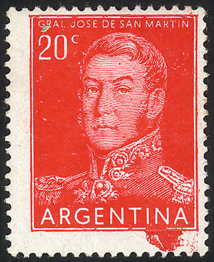 Lot 763 - Argentina general issues -  Guillermo Jalil - Philatino Auction # 2342 ARGENTINA: General auction with very low starts!