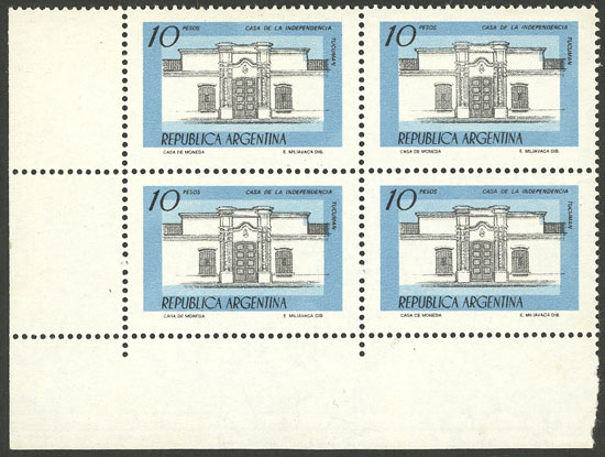 Lot 976 - Argentina general issues - Guillermo Jalil - Philatino Auction # 2342 ARGENTINA: General auction with very low starts! Lot 976 - Argentina general issues - Guillermo Jalil - Philatino Auction # 2342 ARGENTINA: General auction with very low starts!