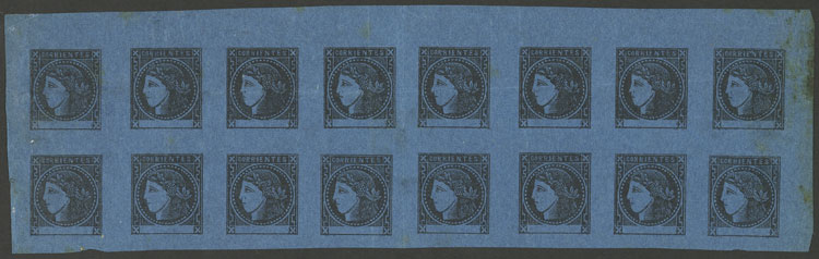 Lot 19 - Argentina corrientes - Guillermo Jalil - Philatino Auction # 2342 ARGENTINA: General auction with very low starts! Lot 19 - Argentina corrientes - Guillermo Jalil - Philatino Auction # 2342 ARGENTINA: General auction with very low starts!