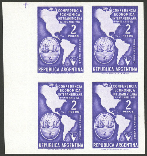 Lot 802 - Argentina general issues -  Guillermo Jalil - Philatino Auction # 2342 ARGENTINA: General auction with very low starts!