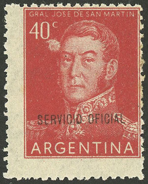 Lot 1220 - Argentina official stamps - Guillermo Jalil - Philatino Auction # 2342 ARGENTINA: General auction with very low starts! Lot 1220 - Argentina official stamps - Guillermo Jalil - Philatino Auction # 2342 ARGENTINA: General auction with very low starts!