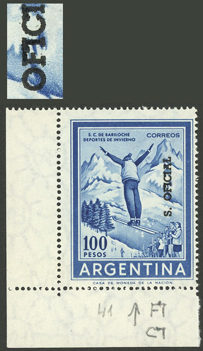 Lot 1228 - Argentina official stamps - Guillermo Jalil - Philatino Auction # 2342 ARGENTINA: General auction with very low starts! Lot 1228 - Argentina official stamps - Guillermo Jalil - Philatino Auction # 2342 ARGENTINA: General auction with very low starts!