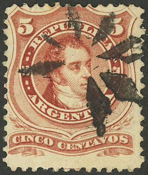 Lot 168 - Argentina general issues -  Guillermo Jalil - Philatino Auction # 2342 ARGENTINA: General auction with very low starts!