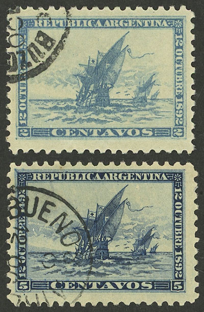 Lot 265 - Argentina general issues -  Guillermo Jalil - Philatino Auction # 2342 ARGENTINA: General auction with very low starts!