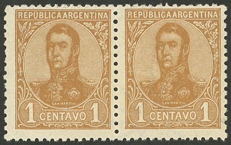 Lot 328 - Argentina general issues -  Guillermo Jalil - Philatino Auction # 2342 ARGENTINA: General auction with very low starts!