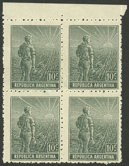 Lot 352 - Argentina general issues -  Guillermo Jalil - Philatino Auction # 2342 ARGENTINA: General auction with very low starts!
