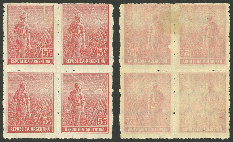 Lot 365 - Argentina general issues -  Guillermo Jalil - Philatino Auction # 2342 ARGENTINA: General auction with very low starts!