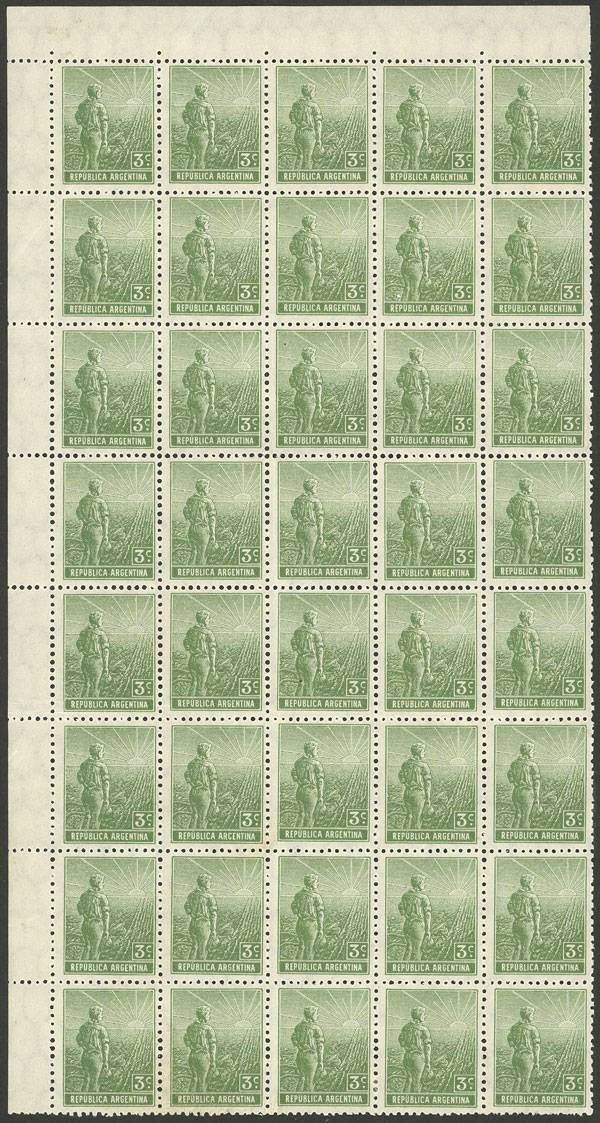 Lot 362 - Argentina general issues -  Guillermo Jalil - Philatino Auction # 2342 ARGENTINA: General auction with very low starts!