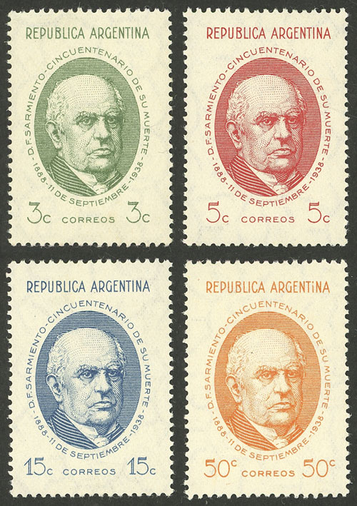 Lot 596 - Argentina general issues -  Guillermo Jalil - Philatino Auction # 2342 ARGENTINA: General auction with very low starts!