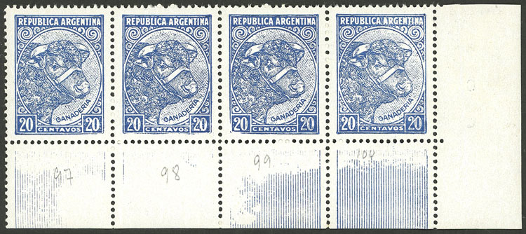Lot 660 - Argentina general issues -  Guillermo Jalil - Philatino Auction # 2342 ARGENTINA: General auction with very low starts!