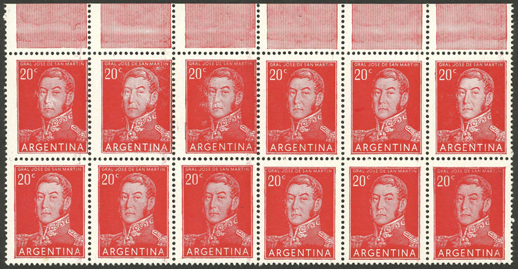 Lot 766 - Argentina general issues -  Guillermo Jalil - Philatino Auction # 2342 ARGENTINA: General auction with very low starts!