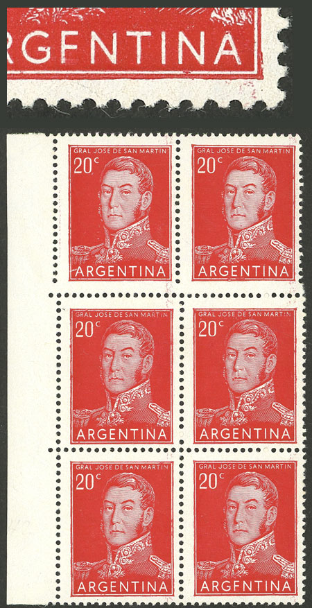 Lot 764 - Argentina general issues -  Guillermo Jalil - Philatino Auction # 2342 ARGENTINA: General auction with very low starts!