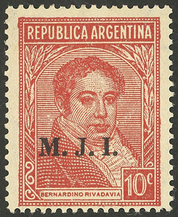 Lot 1214 - Argentina official stamps - Guillermo Jalil - Philatino Auction # 2342 ARGENTINA: General auction with very low starts! Lot 1214 - Argentina official stamps - Guillermo Jalil - Philatino Auction # 2342 ARGENTINA: General auction with very low starts!