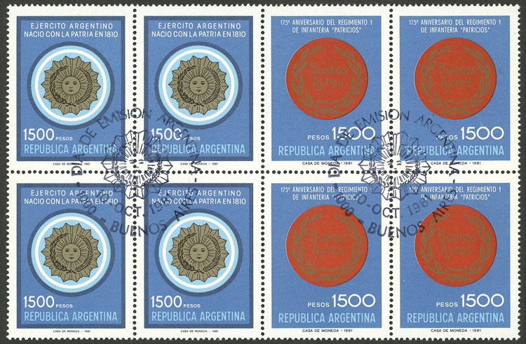 Lot 1012 - Argentina general issues - Guillermo Jalil - Philatino Auction # 2342 ARGENTINA: General auction with very low starts! Lot 1012 - Argentina general issues - Guillermo Jalil - Philatino Auction # 2342 ARGENTINA: General auction with very low starts!