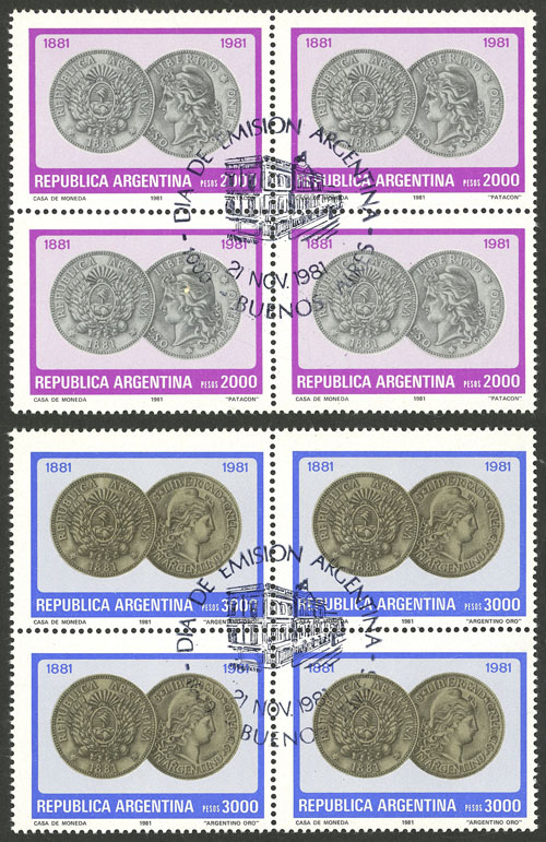 Lot 1014 - Argentina general issues - Guillermo Jalil - Philatino Auction # 2342 ARGENTINA: General auction with very low starts! Lot 1014 - Argentina general issues - Guillermo Jalil - Philatino Auction # 2342 ARGENTINA: General auction with very low starts!
