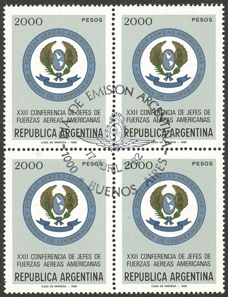 Lot 1019 - Argentina general issues - Guillermo Jalil - Philatino Auction # 2342 ARGENTINA: General auction with very low starts! Lot 1019 - Argentina general issues - Guillermo Jalil - Philatino Auction # 2342 ARGENTINA: General auction with very low starts!