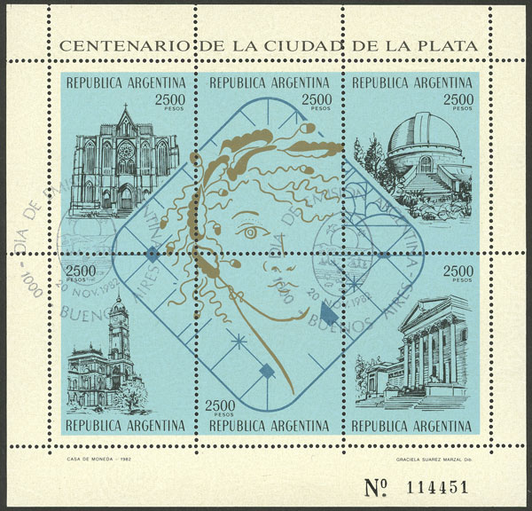 Lot 1189 - Argentina souvenir sheets - Guillermo Jalil - Philatino Auction # 2342 ARGENTINA: General auction with very low starts! Lot 1189 - Argentina souvenir sheets - Guillermo Jalil - Philatino Auction # 2342 ARGENTINA: General auction with very low starts!