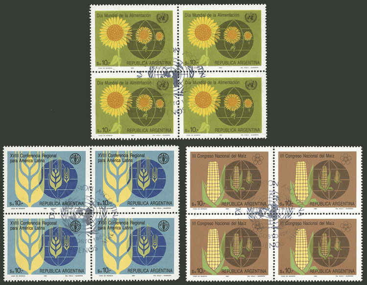 Lot 1044 - Argentina general issues -  Guillermo Jalil - Philatino Auction # 2342 ARGENTINA: General auction with very low starts!