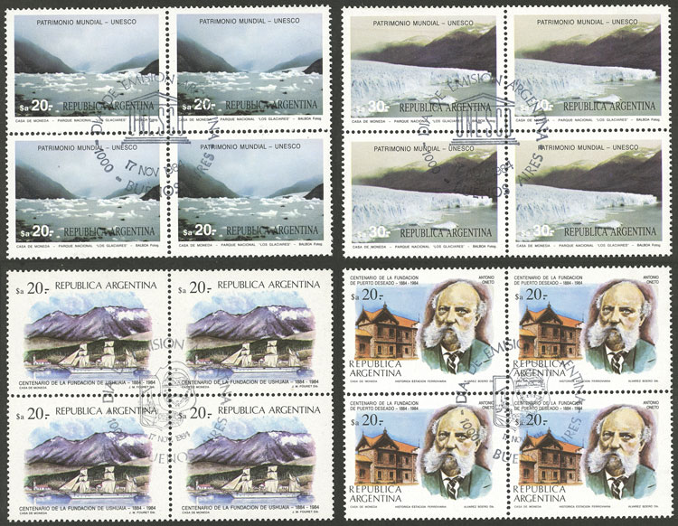 Lot 1046 - Argentina general issues -  Guillermo Jalil - Philatino Auction # 2342 ARGENTINA: General auction with very low starts!