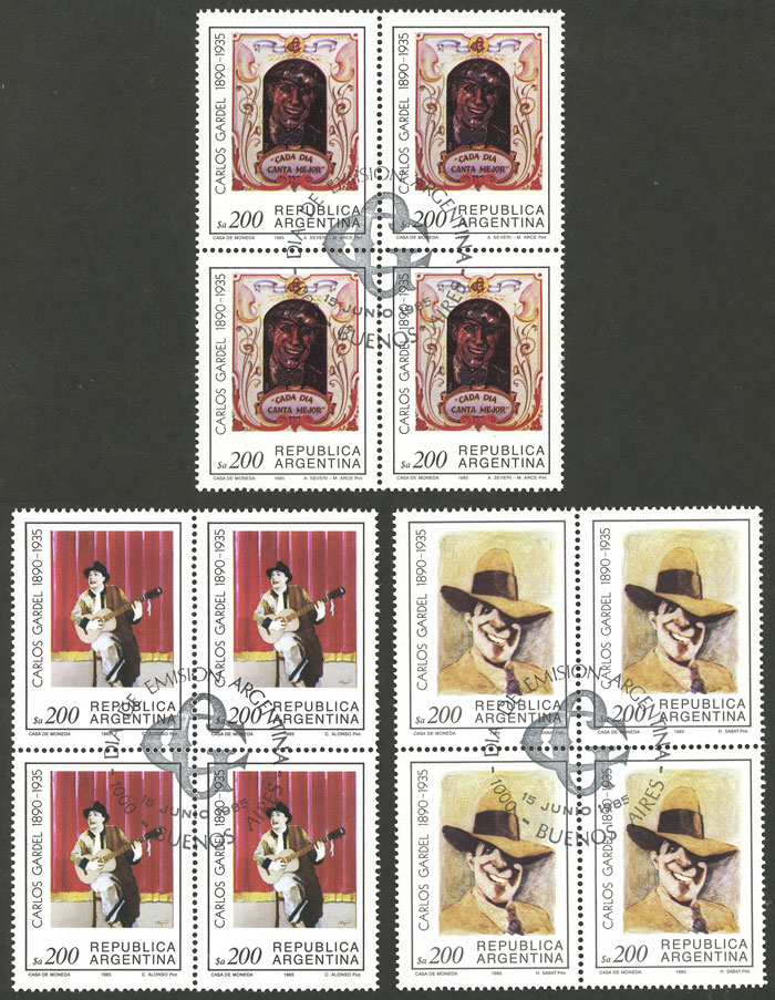 Lot 1013 - Argentina general issues - Guillermo Jalil - Philatino Auction # 2342 ARGENTINA: General auction with very low starts! Lot 1013 - Argentina general issues - Guillermo Jalil - Philatino Auction # 2342 ARGENTINA: General auction with very low starts!