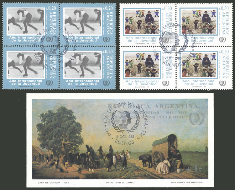 Lot 1056 - Argentina general issues - Guillermo Jalil - Philatino Auction # 2342 ARGENTINA: General auction with very low starts! Lot 1056 - Argentina general issues - Guillermo Jalil - Philatino Auction # 2342 ARGENTINA: General auction with very low starts!