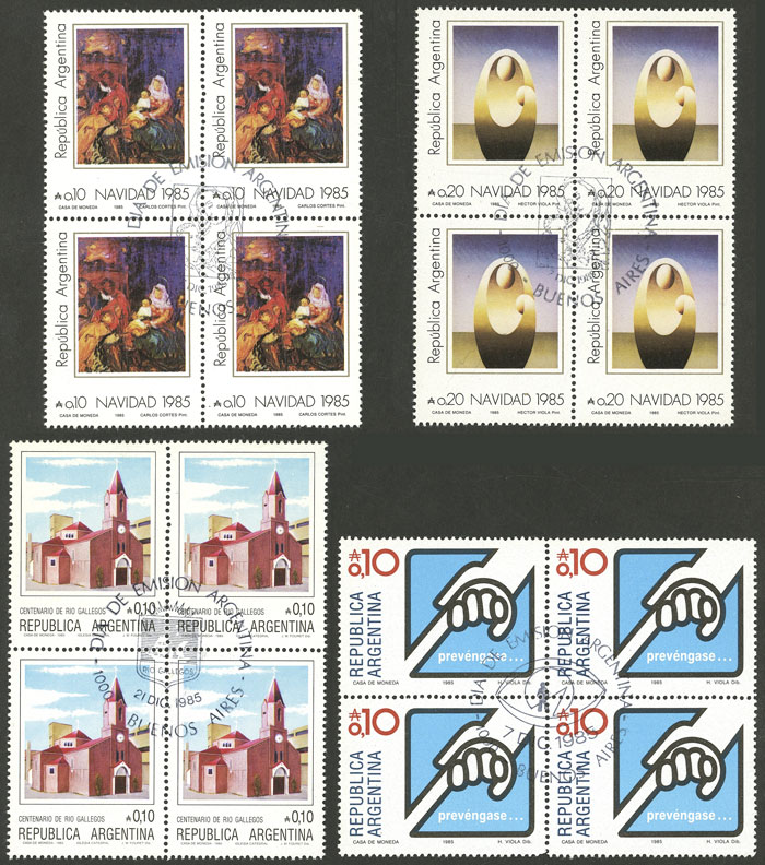 Lot 1058 - Argentina general issues - Guillermo Jalil - Philatino Auction # 2342 ARGENTINA: General auction with very low starts! Lot 1058 - Argentina general issues - Guillermo Jalil - Philatino Auction # 2342 ARGENTINA: General auction with very low starts!