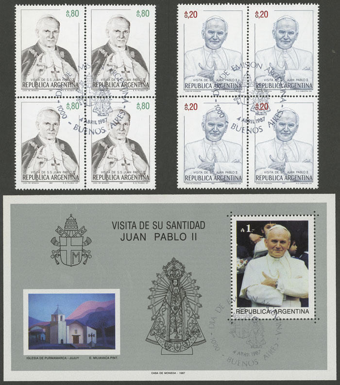 Lot 1060 - Argentina general issues - Guillermo Jalil - Philatino Auction # 2342 ARGENTINA: General auction with very low starts! Lot 1060 - Argentina general issues - Guillermo Jalil - Philatino Auction # 2342 ARGENTINA: General auction with very low starts!