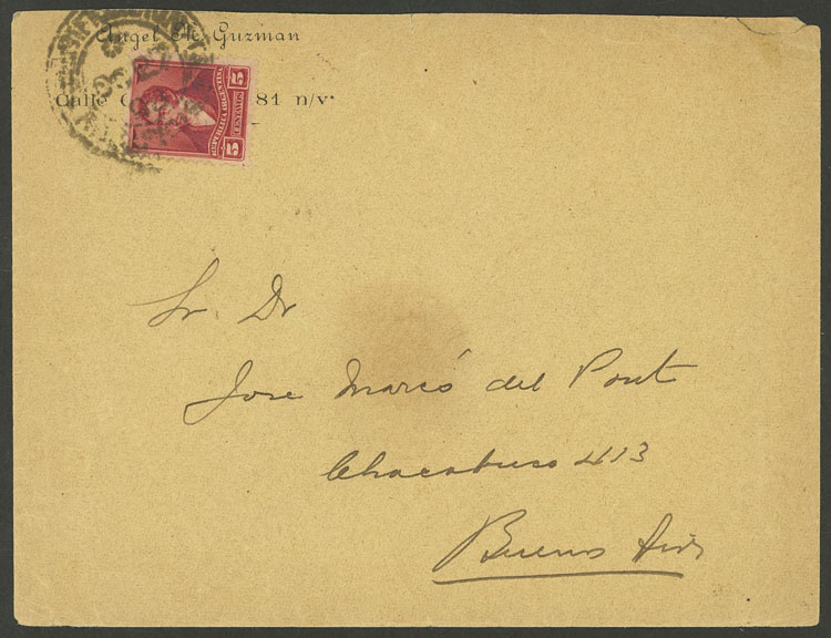 Lot 1263 - Argentina postal history - Guillermo Jalil - Philatino Auction # 2342 ARGENTINA: General auction with very low starts! Lot 1263 - Argentina postal history - Guillermo Jalil - Philatino Auction # 2342 ARGENTINA: General auction with very low starts!