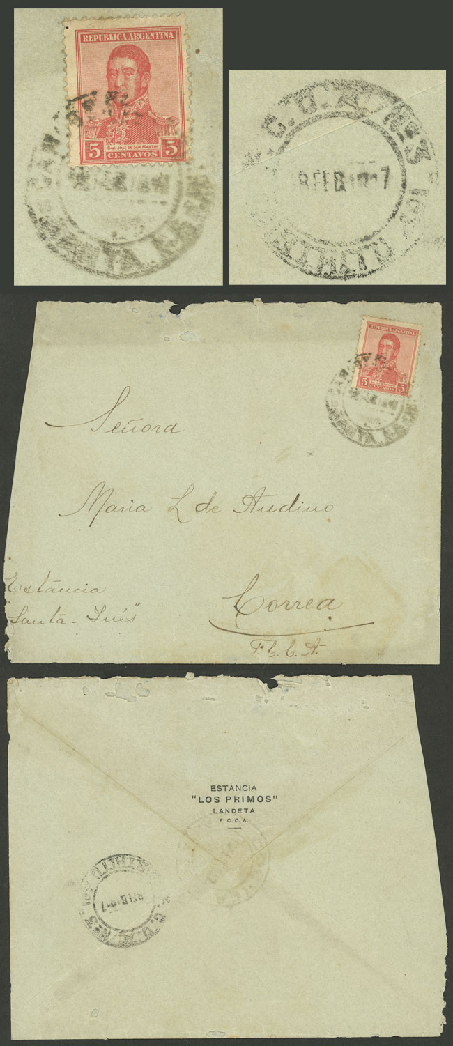 Lot 1266 - Argentina postal history - Guillermo Jalil - Philatino Auction # 2342 ARGENTINA: General auction with very low starts! Lot 1266 - Argentina postal history - Guillermo Jalil - Philatino Auction # 2342 ARGENTINA: General auction with very low starts!