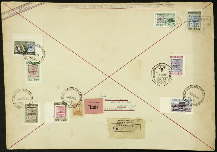 Lot 808 - Argentina general issues -  Guillermo Jalil - Philatino Auction # 2342 ARGENTINA: General auction with very low starts!