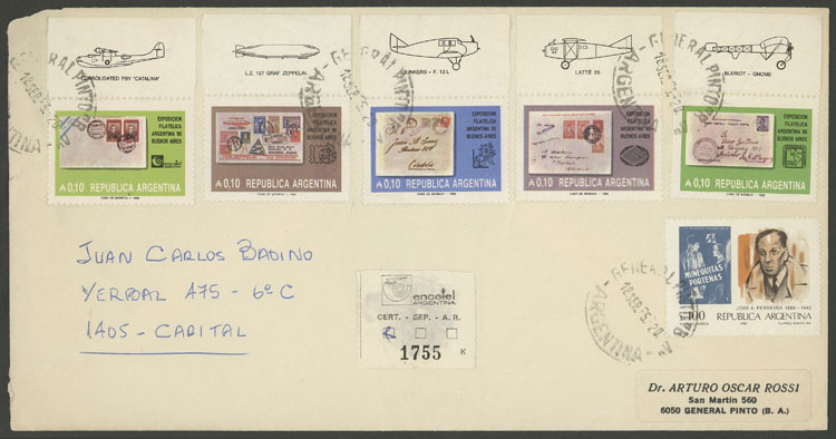 Lot 1054 - Argentina general issues - Guillermo Jalil - Philatino Auction # 2342 ARGENTINA: General auction with very low starts! Lot 1054 - Argentina general issues - Guillermo Jalil - Philatino Auction # 2342 ARGENTINA: General auction with very low starts!