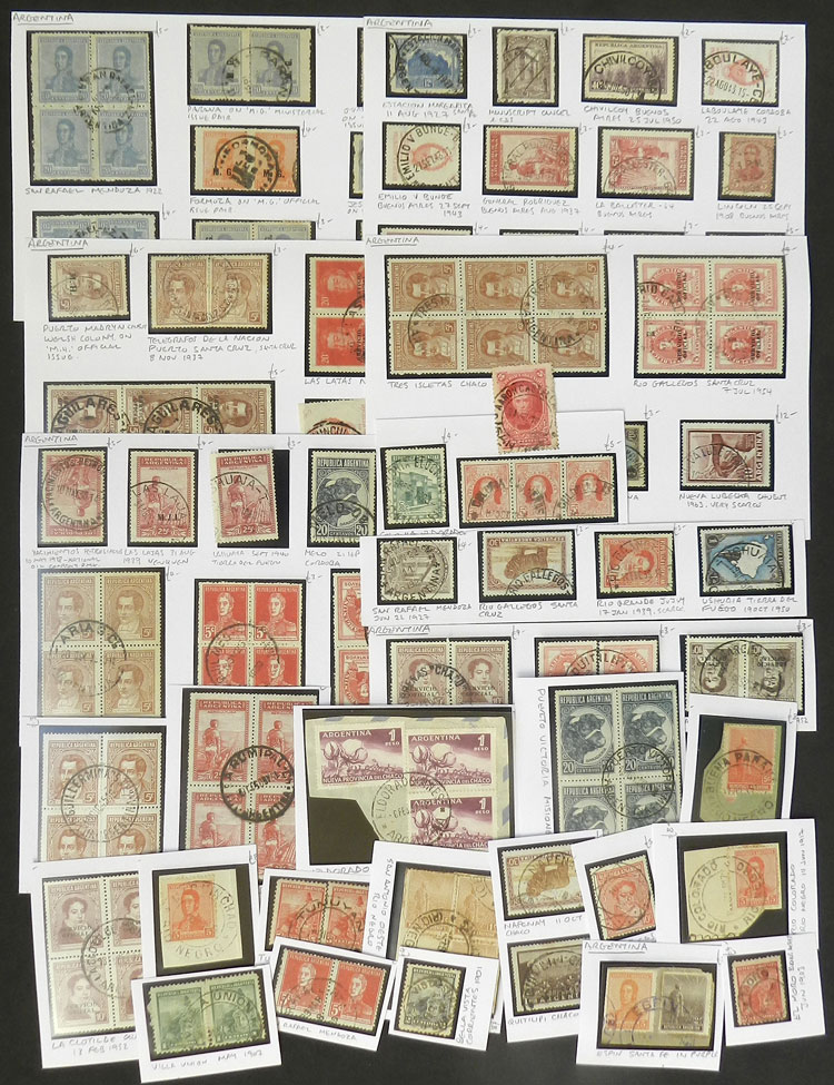 Lot 1310 - Argentina Lots and Collections - Guillermo Jalil - Philatino Auction # 2342 ARGENTINA: General auction with very low starts! Lot 1310 - Argentina Lots and Collections - Guillermo Jalil - Philatino Auction # 2342 ARGENTINA: General auction with very low starts!