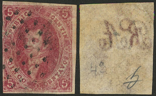 Lot 102 - Argentina rivadavias -  Guillermo Jalil - Philatino Auction # 2342 ARGENTINA: General auction with very low starts!
