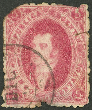 Lot 114 - Argentina rivadavias -  Guillermo Jalil - Philatino Auction # 2342 ARGENTINA: General auction with very low starts!