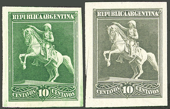 Lot 336 - Argentina general issues -  Guillermo Jalil - Philatino Auction # 2342 ARGENTINA: General auction with very low starts!