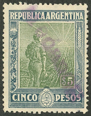 Lot 372 - Argentina general issues -  Guillermo Jalil - Philatino Auction # 2342 ARGENTINA: General auction with very low starts!