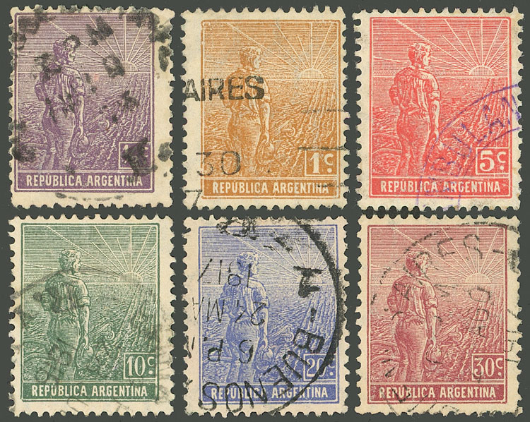 Lot 375 - Argentina general issues -  Guillermo Jalil - Philatino Auction # 2342 ARGENTINA: General auction with very low starts!