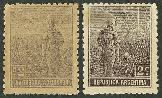 Lot 343 - Argentina general issues -  Guillermo Jalil - Philatino Auction # 2342 ARGENTINA: General auction with very low starts!