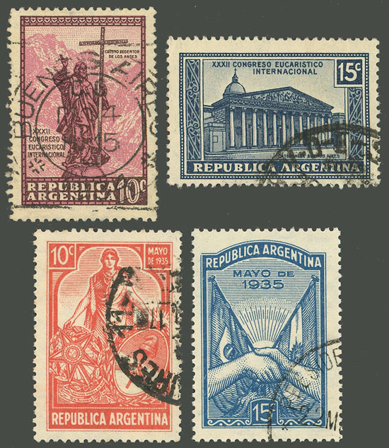 Lot 508 - Argentina general issues -  Guillermo Jalil - Philatino Auction # 2342 ARGENTINA: General auction with very low starts!