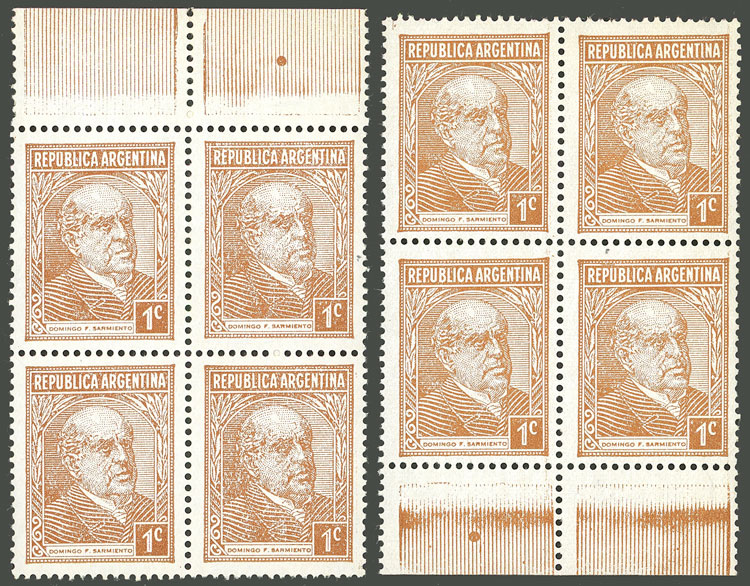 Lot 576 - Argentina general issues -  Guillermo Jalil - Philatino Auction # 2342 ARGENTINA: General auction with very low starts!