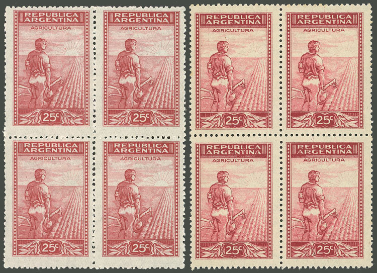 Lot 588 - Argentina general issues -  Guillermo Jalil - Philatino Auction # 2342 ARGENTINA: General auction with very low starts!