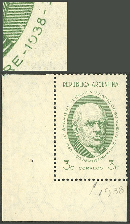Lot 598 - Argentina general issues -  Guillermo Jalil - Philatino Auction # 2342 ARGENTINA: General auction with very low starts!