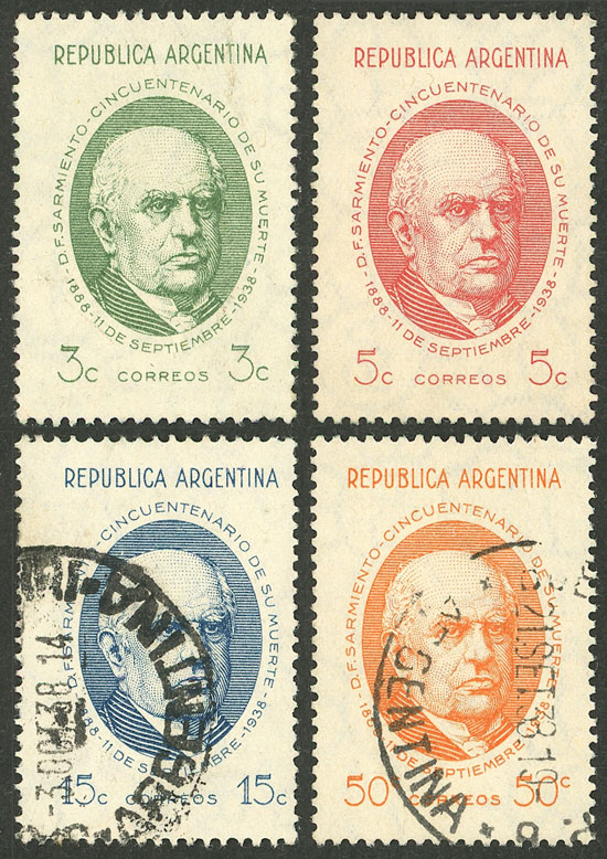 Lot 597 - Argentina general issues -  Guillermo Jalil - Philatino Auction # 2342 ARGENTINA: General auction with very low starts!